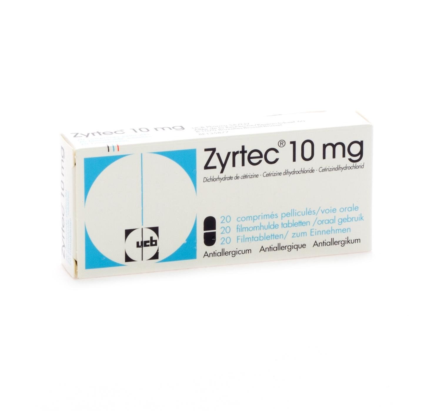 Zyrtec 10 mg